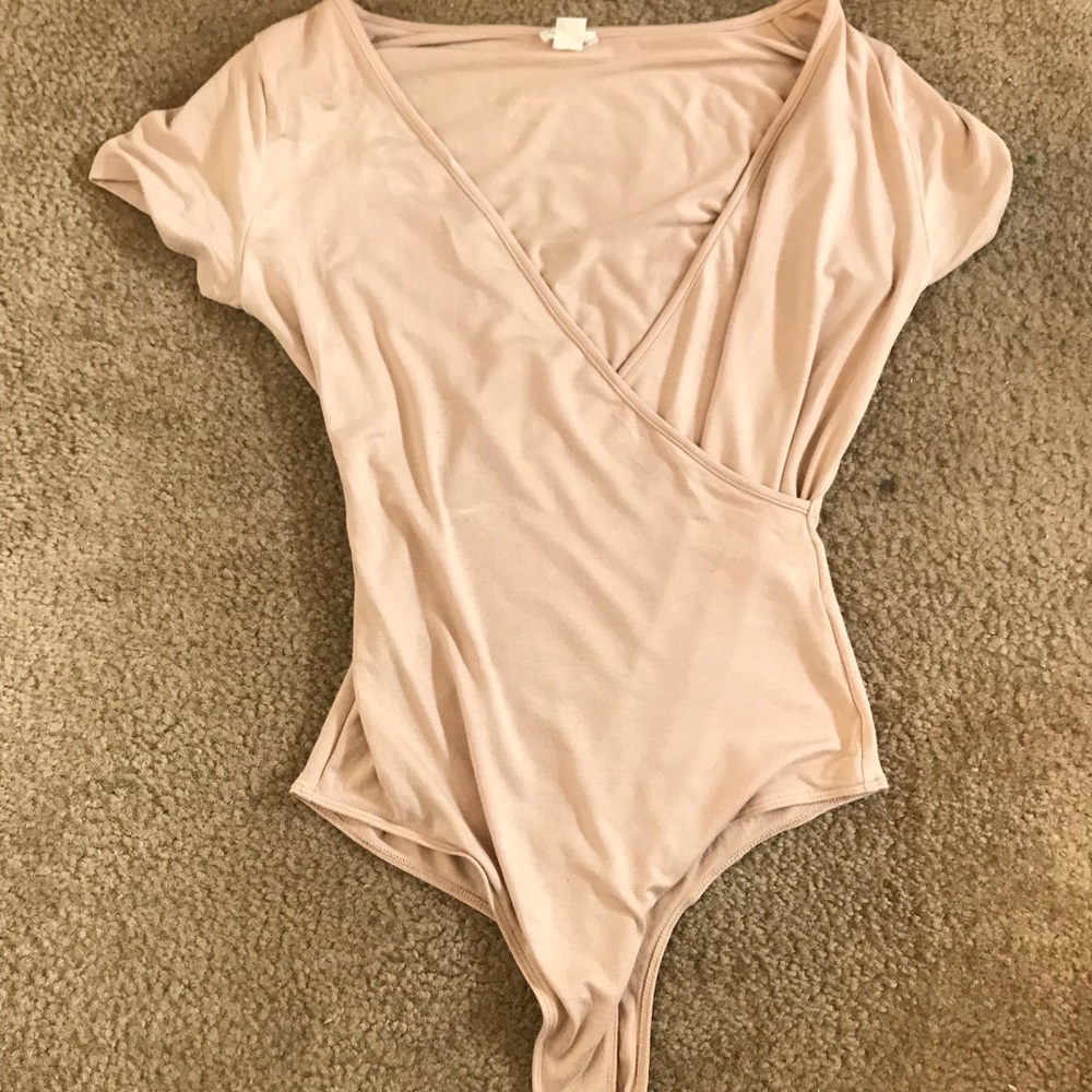 Beige bodysuit from Garage